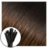 Babe I-Tip Hair Extensions #1B/6 Ombre Doris 18"